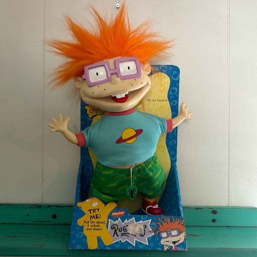 Rugrats- Scared Chuckie Finster Doll